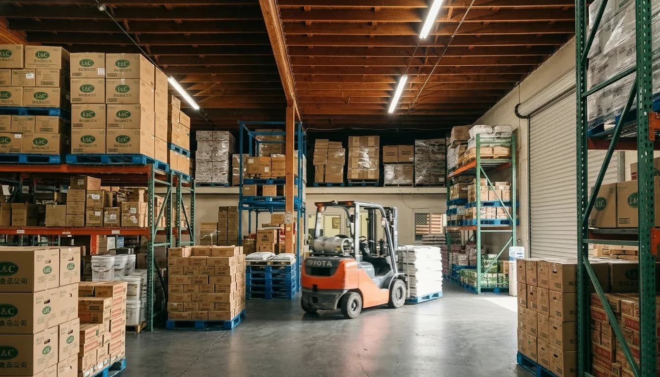 Modern warehouse facility