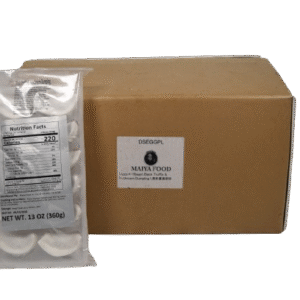 black truffle & mushroom dumpling